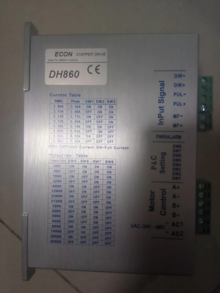 Ba Lan khách hàng mua Stepper Motor điều khiển DH860 cho thử nghiệm